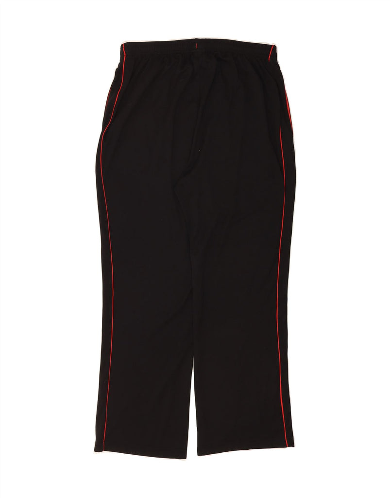 REEBOK Womens Tracksuit Trousers UK 14 Large Black Polyester Vintage Reebok and Second-Hand Reebok from Messina Hembry 
