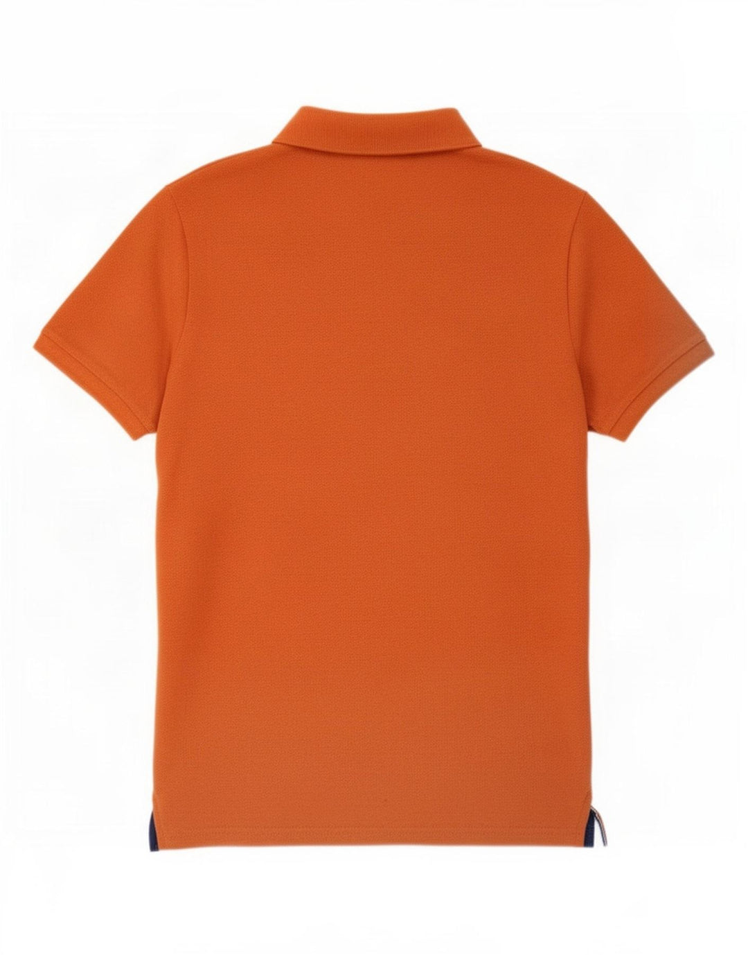 Superdry Mens Graphic Polo Shirt Large Orange Cotton