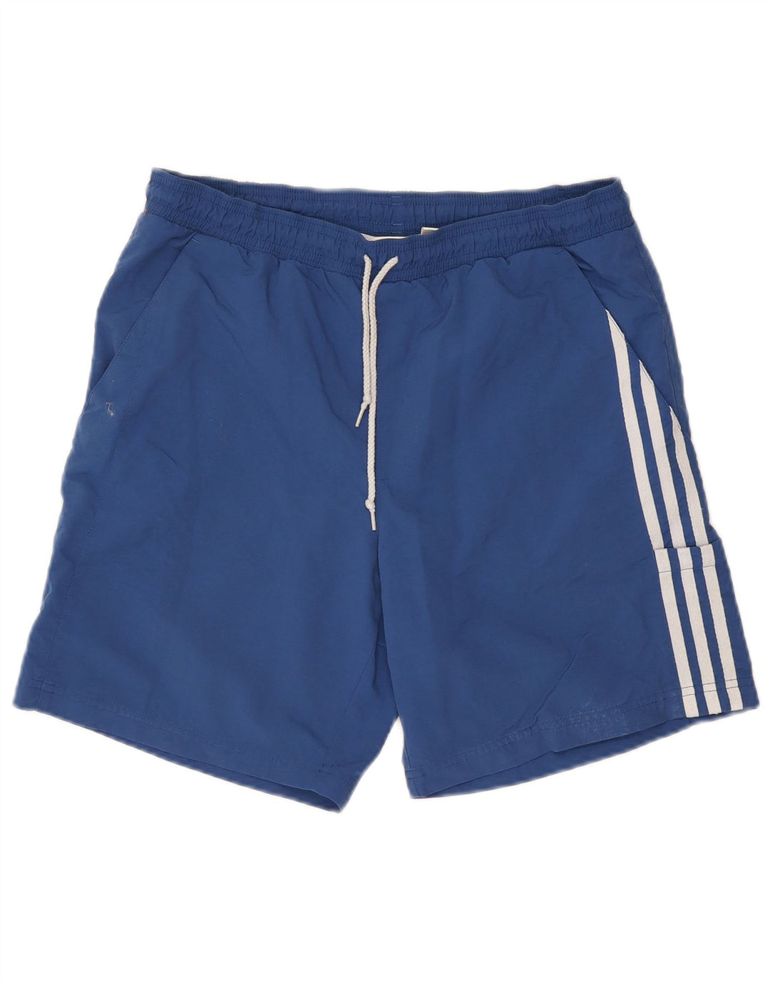 Adidas Mens Sport Shorts Small Blue Polyamide