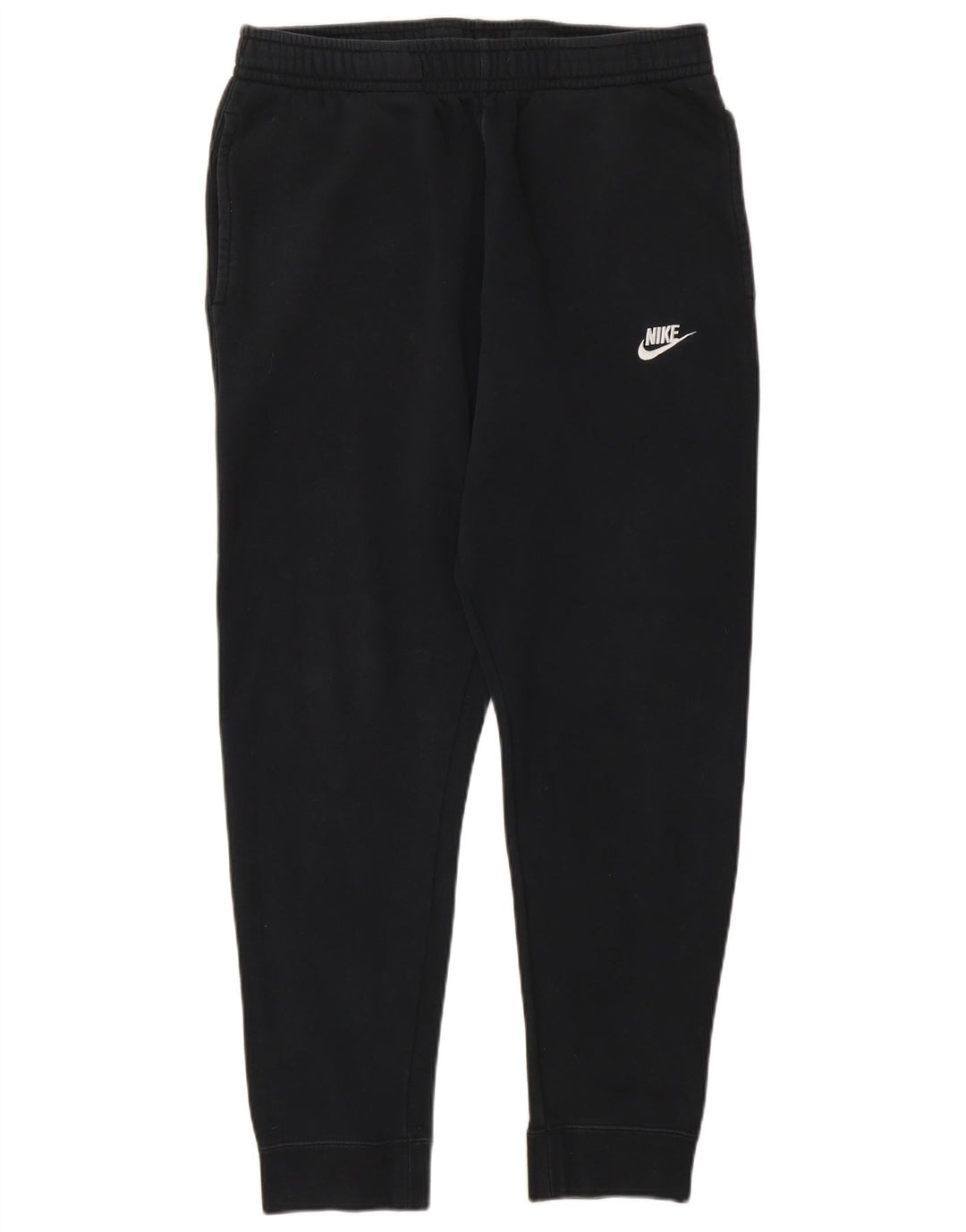 Nike Mens Tracksuit Trousers Joggers Medium  Black Cotton