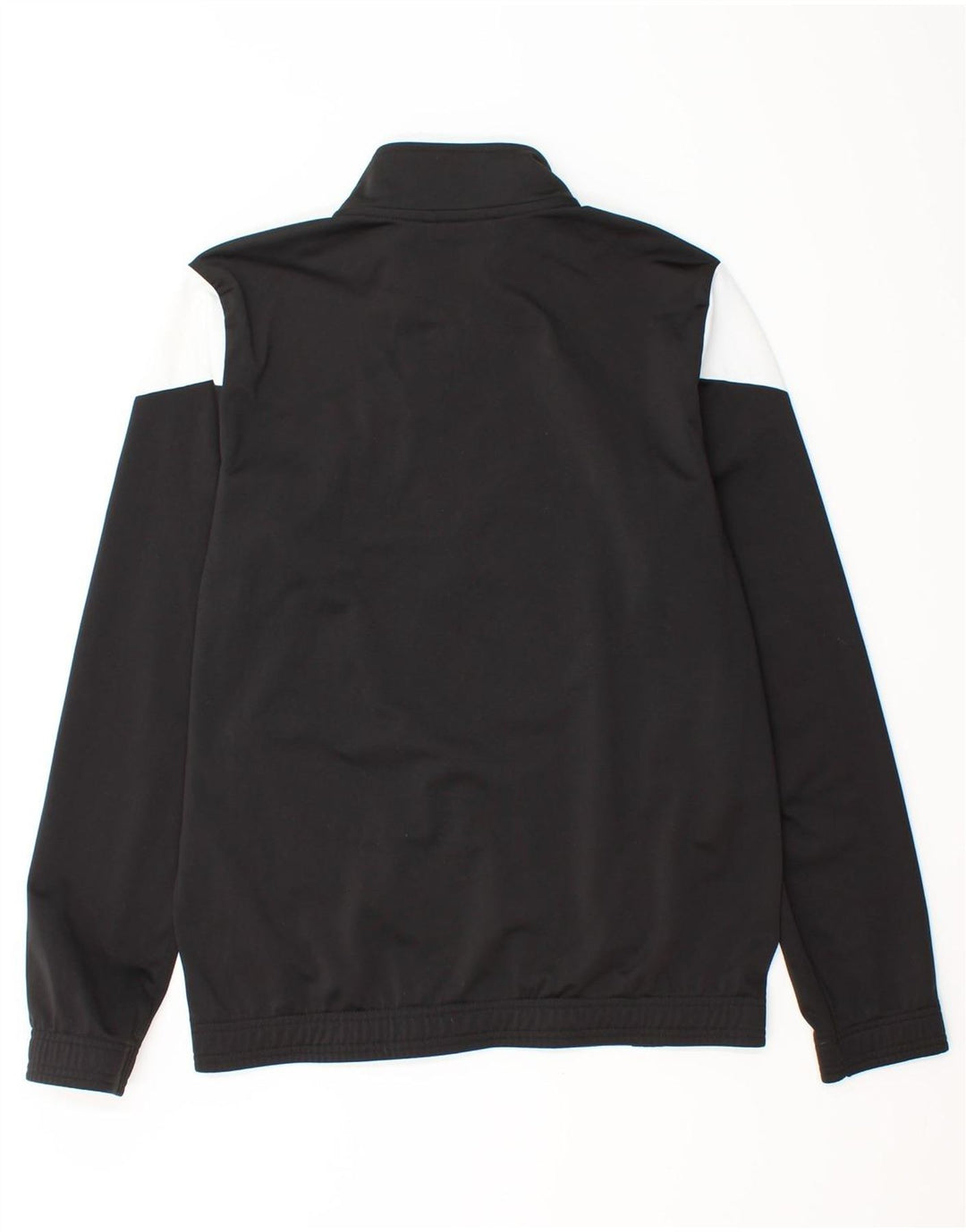 PUMA Mens Tracksuit Top Jacket Small Black Colourblock Polyester