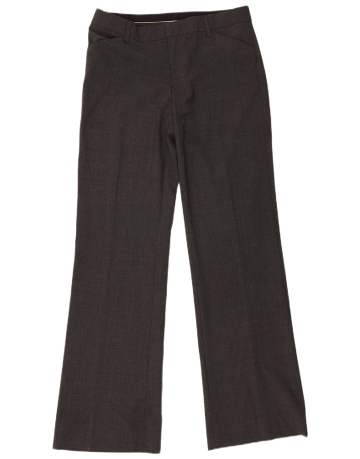 Gap Womens Bootcut Suit Trousers US 4 Small W31 L34 Grey Polyester