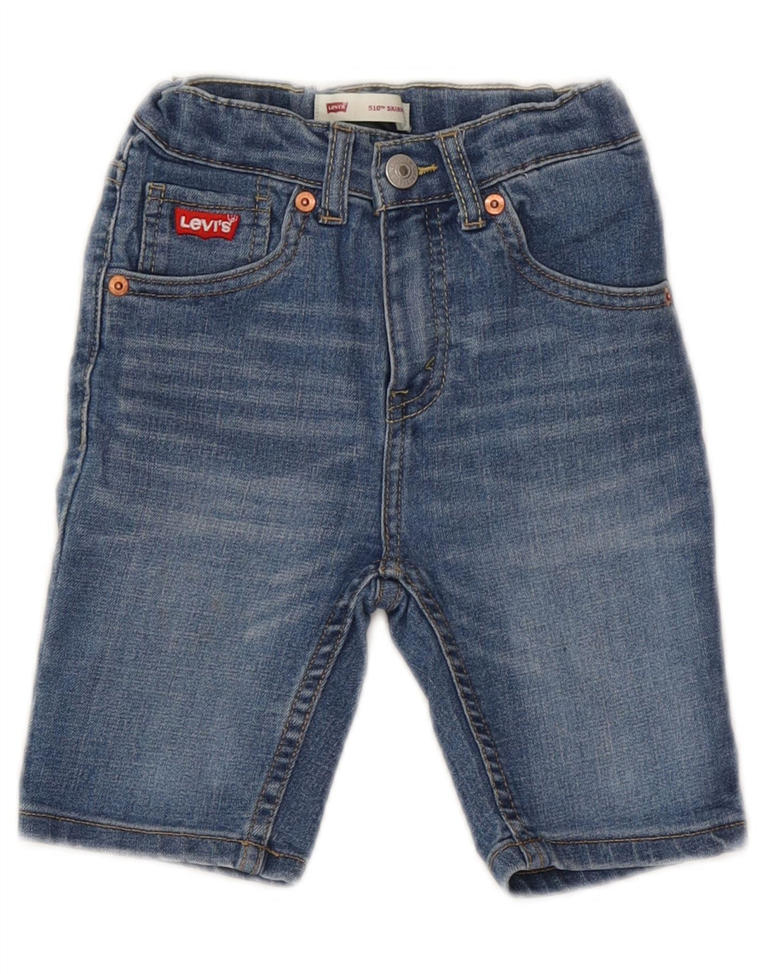 Levi's Boys 510 Denim Shorts 5-6 Years W20  Blue Cotton