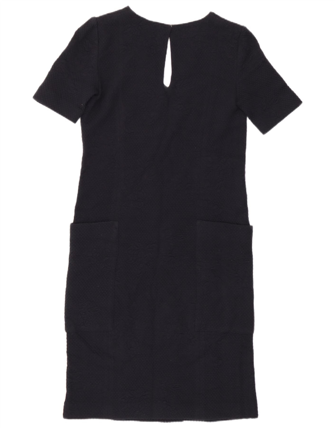 Armani Womens Shift Dress UK 12 Medium Navy Blue Floral