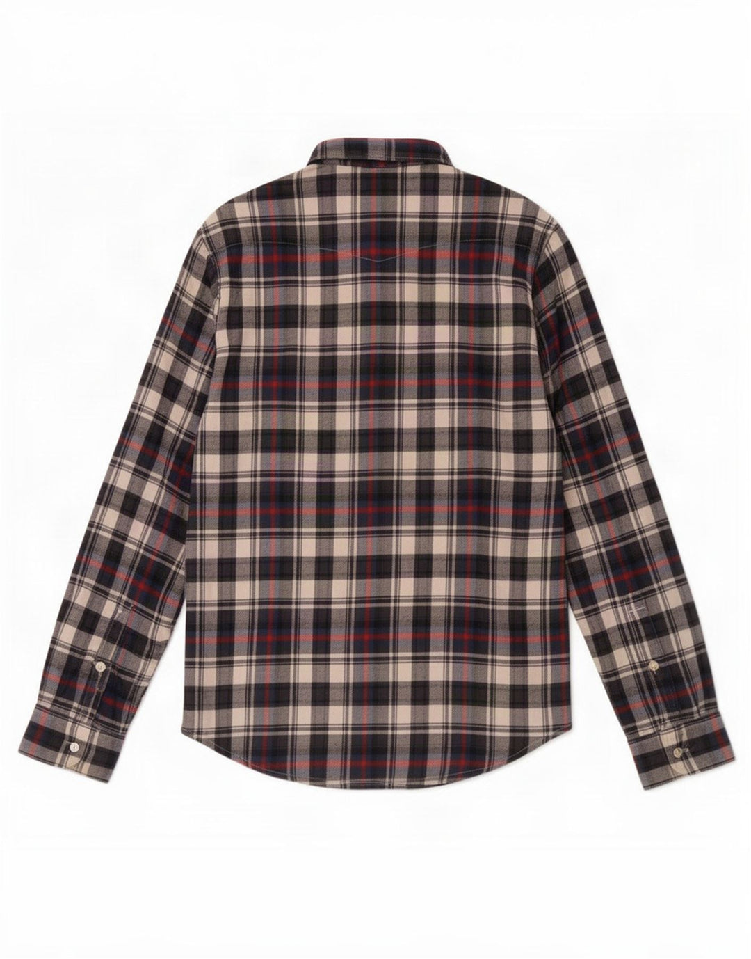 Lee Mens Flannel Shirt Small Multicoloured Check Cotton