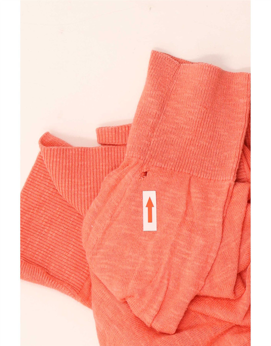 Gap Womens Oversized Open Cardigan Sweater UK 18 XL Orange Cotton