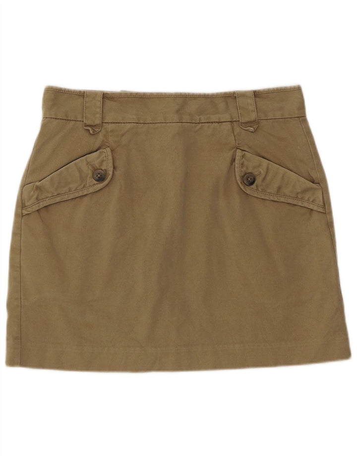 French Connection Womens Mini Skirt UK 12 Medium W30  Khaki