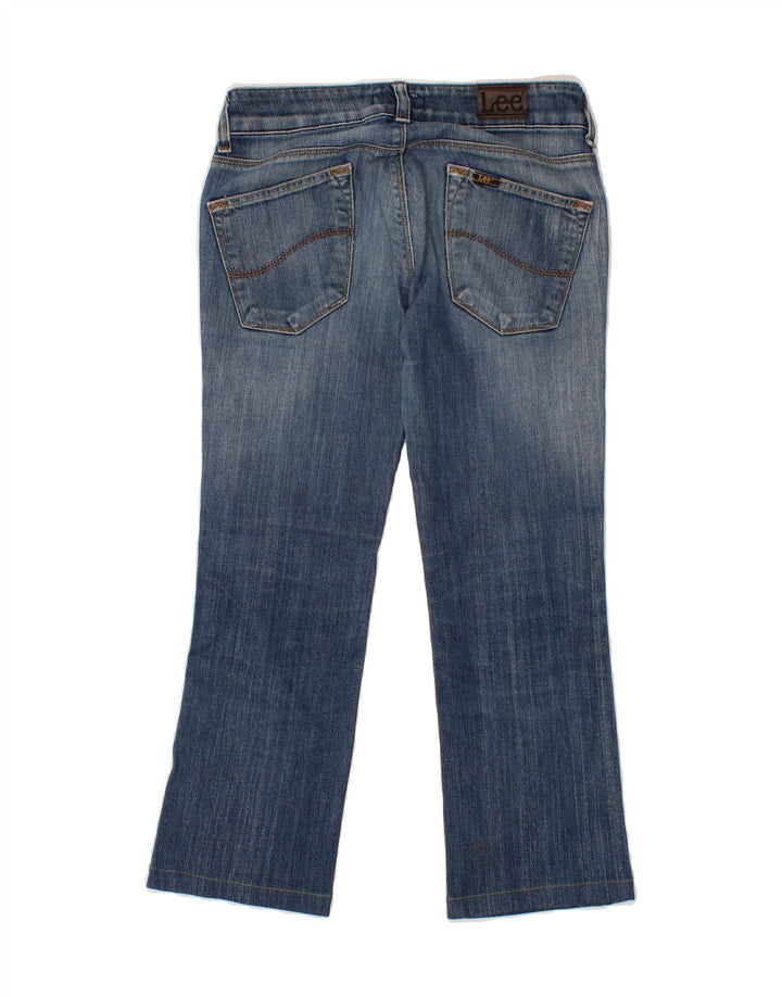 LEE Womens Cade   Cropped Jeans W27 L24 Blue Cotton Vintage Lee and Second-Hand Lee from Messina Hembry 