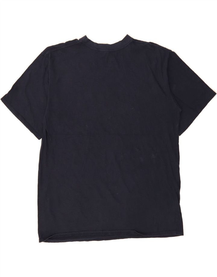 CHAMPION Mens T-Shirt Top XL Navy Blue Cotton Vintage Champion and Second-Hand Champion from Messina Hembry 