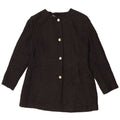 Zara Womens 4 Button Blazer Jacket UK 18 XL Black