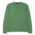 Marks & Spencer Mens V-Neck Jumper Sweater Large Green Acrylic