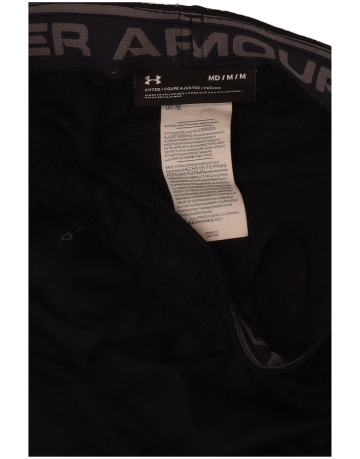 Under Armour Mens Tracksuit Trousers Medium Black Polyester