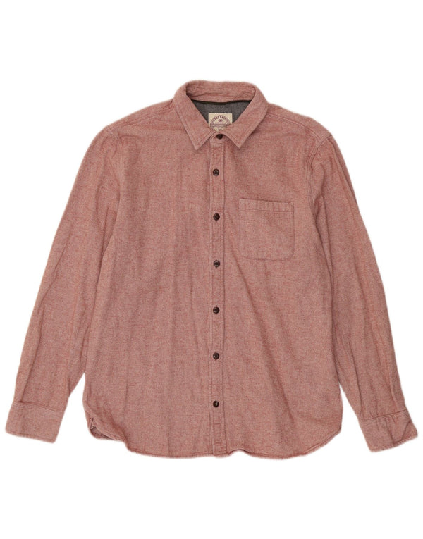 Fat Face Mens Flannel Shirt Large Pink Cotton