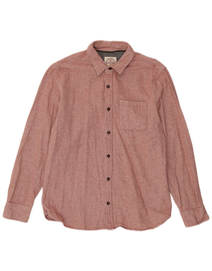 Fat Face Mens Flannel Shirt Large Pink Cotton
