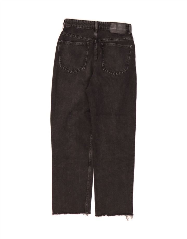ZARA Womens Straight Jeans EU 36 XS W26 L27 Black Vintage Zara and Second-Hand Zara from Messina Hembry 