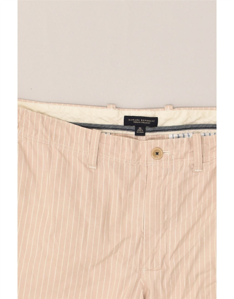 BANANA REPUBLIC Mens Chino Shorts W36 Large  Beige Cotton | Vintage Banana Republic | Thrift | Second-Hand Banana Republic | Used Clothing | Messina Hembry 