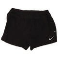 Nike Womens Dri Fit Regular Sport Shorts UK 14 Medium Black Polyester