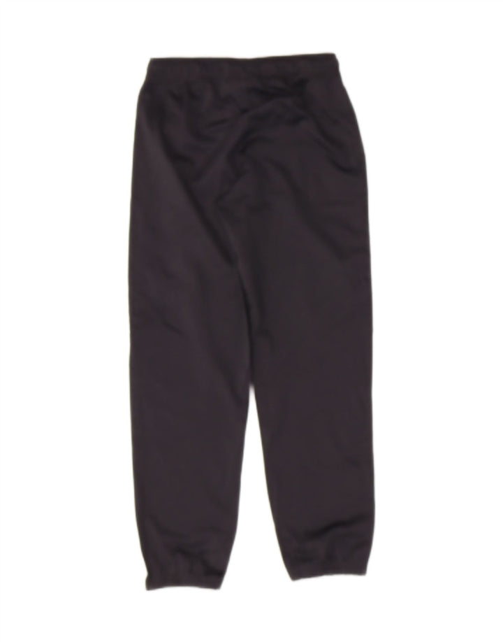 CHAMPION Boys Climalite Tracksuit Trousers Joggers 7-8 Years Small  Black