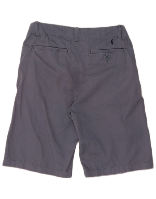 Polo Ralph Lauren Boys Chino Shorts 11-12 Years W28 Blue Cotton