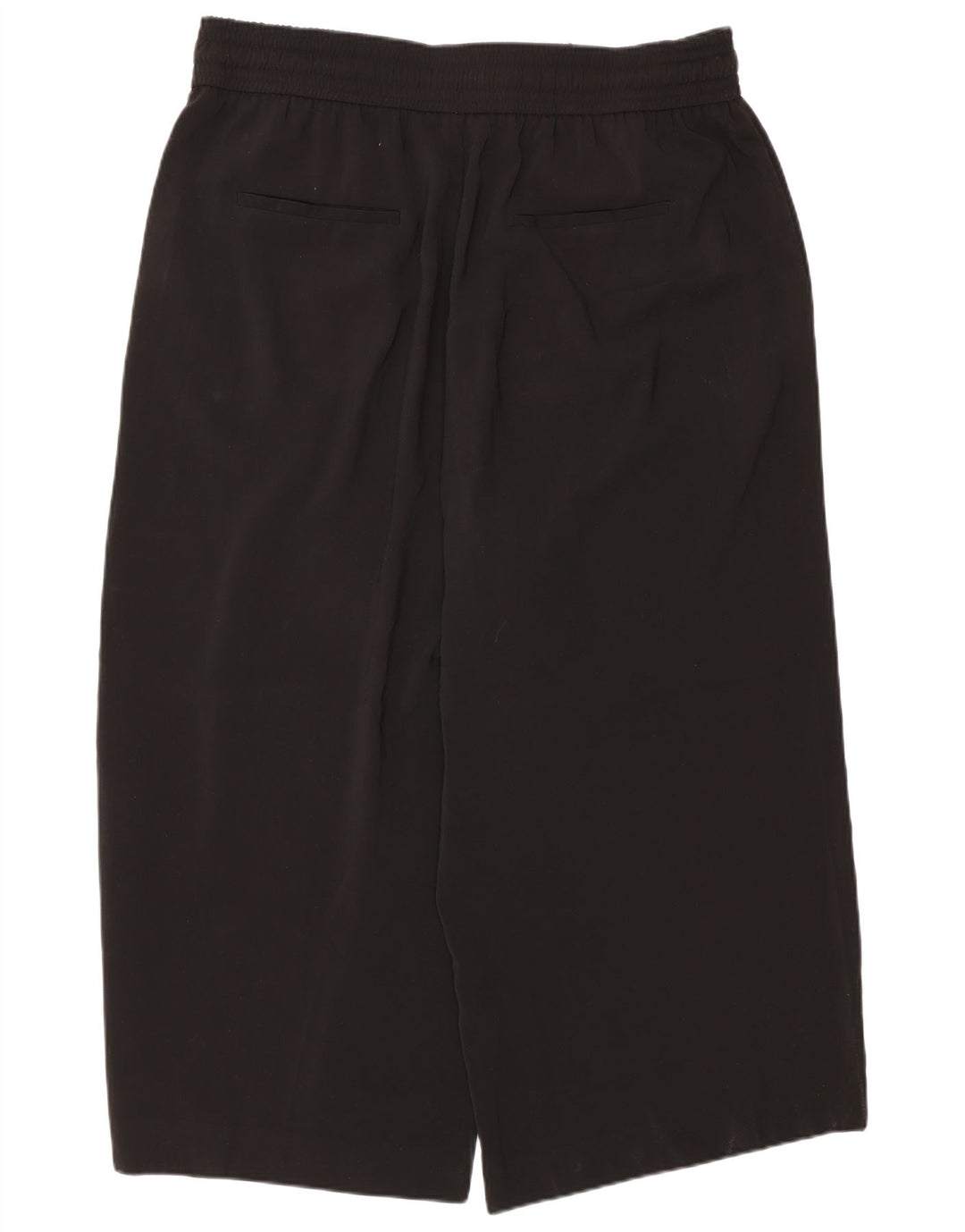 Zara Womens Culottes Casual Trousers 2XL W34 L25 Black Polyester