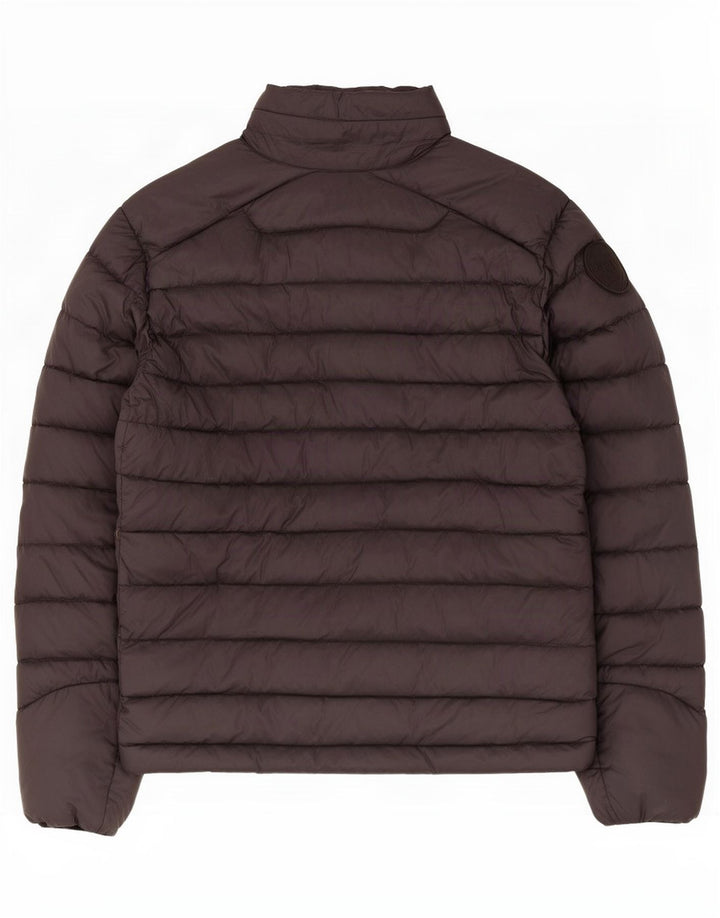 Blauer Mens Padded Jacket UK 44 2XL Black Polyamide