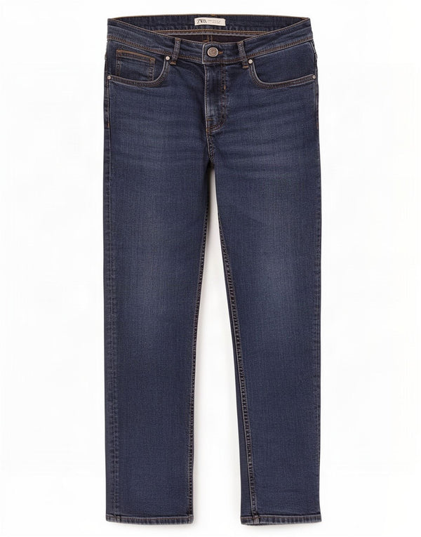 Zara Mens Slim Jeans EU 46 XL W36 L30 Blue