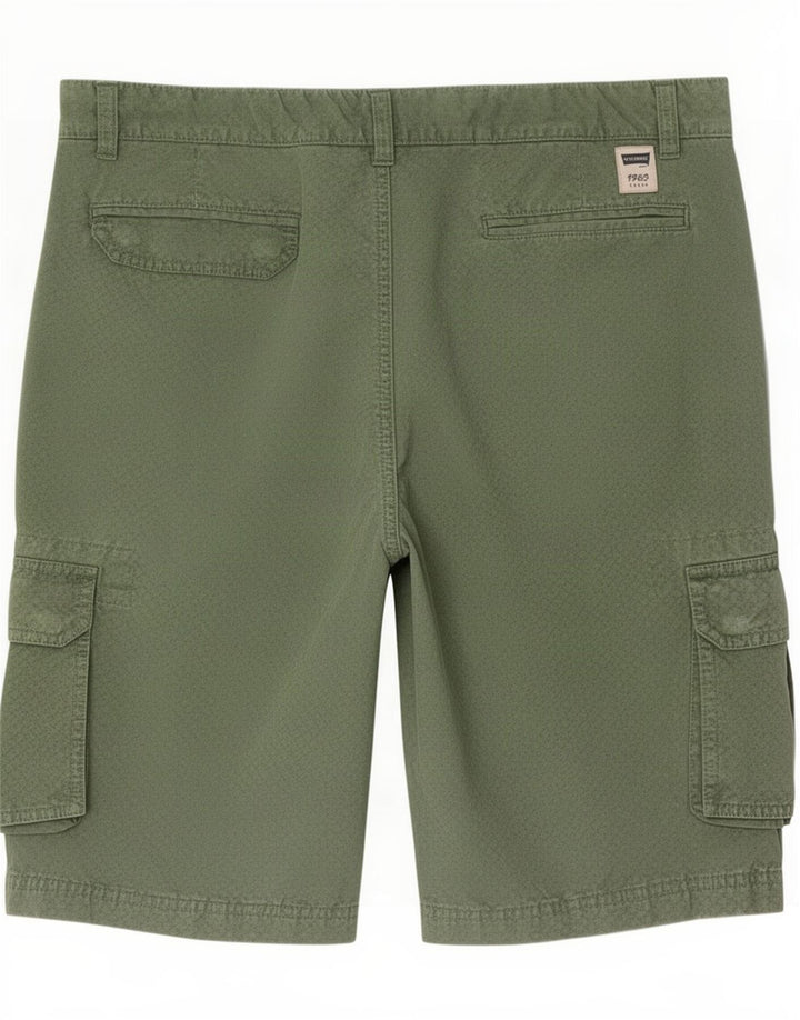 Carrera Mens Cargo Shorts Medium W32 Green