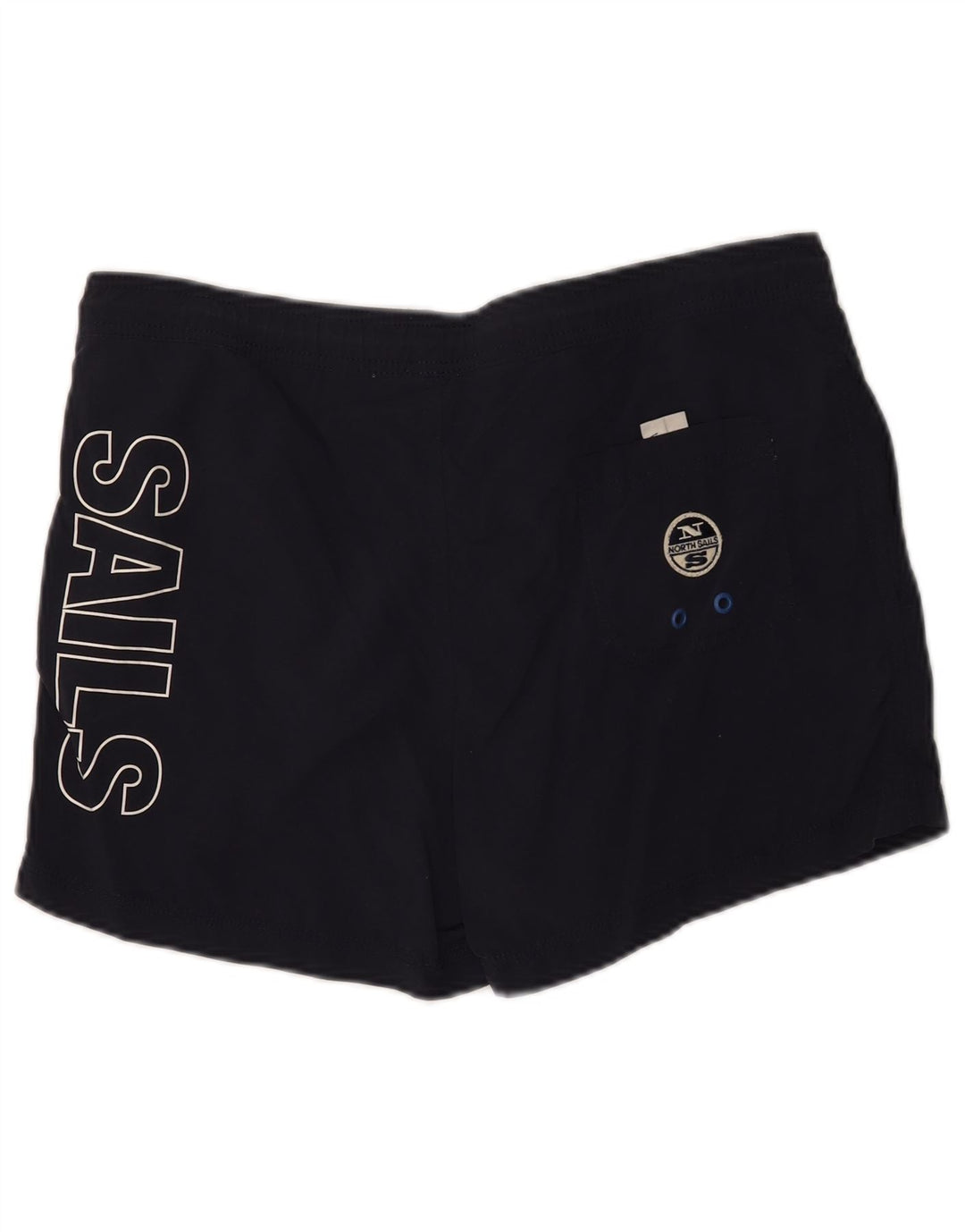 NORTH SAILS Mens Graphic Swimming Shorts Medium  Navy Blue Polyamide