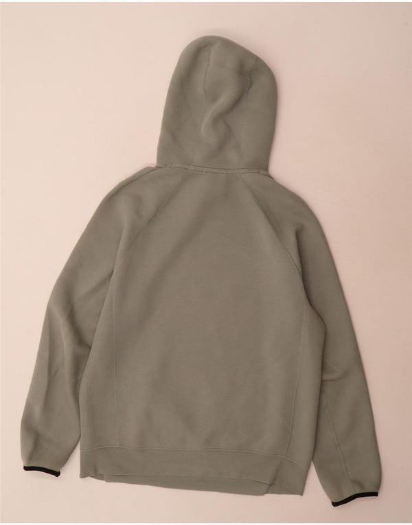 Nike Mens Hoodie Jumper Large Green Cotton