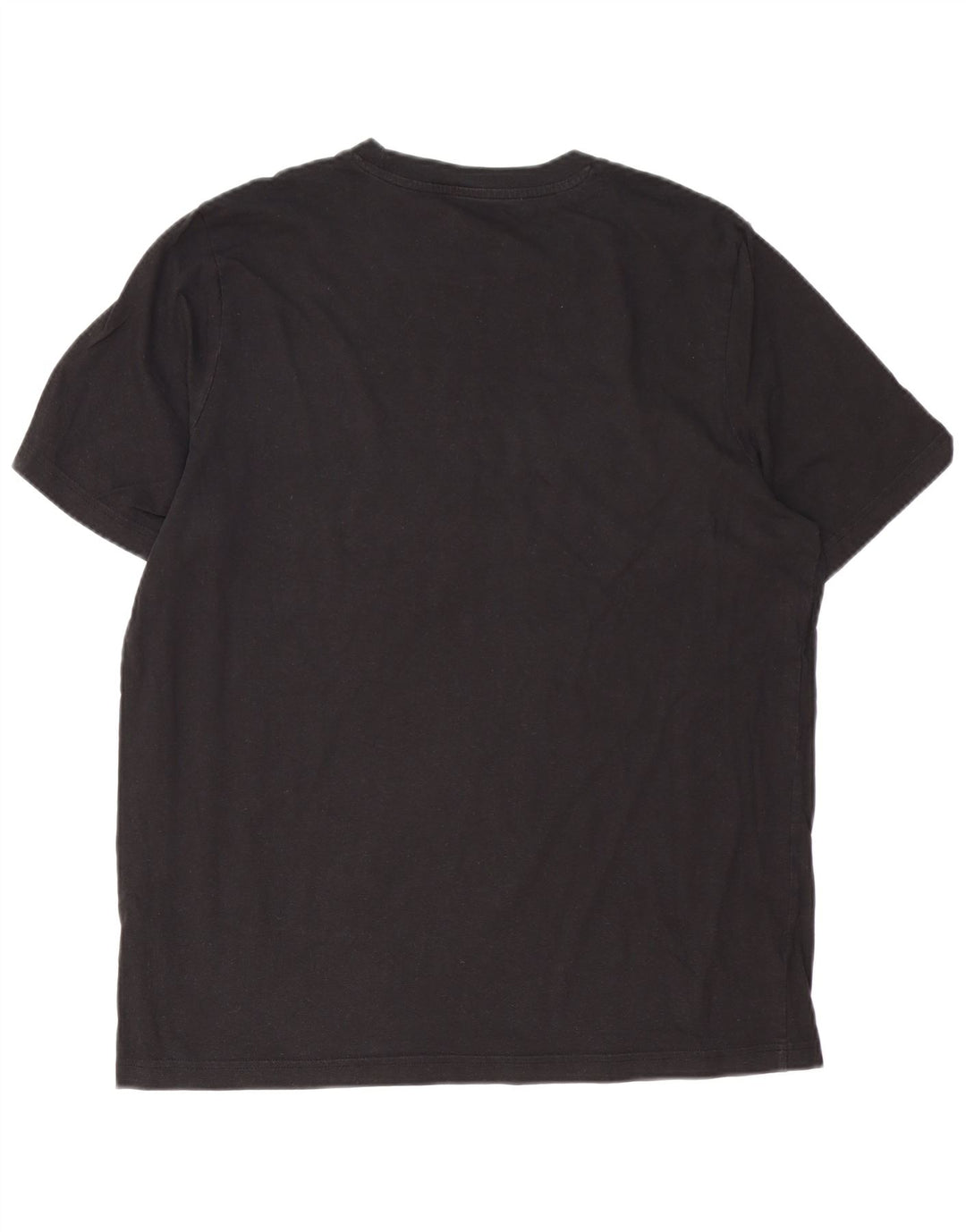 Puma Mens Graphic T-Shirt Top Large Black Cotton