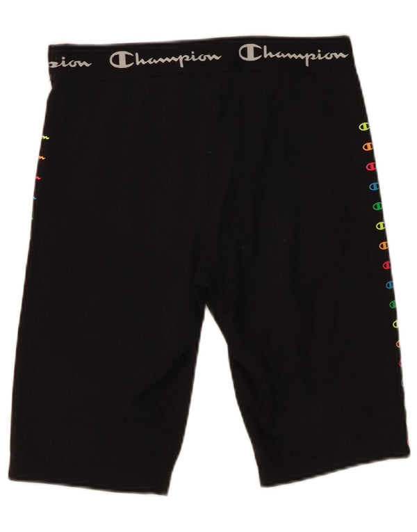 Champion Girls Graphic Sport Shorts 15-16 Years 2XL Black