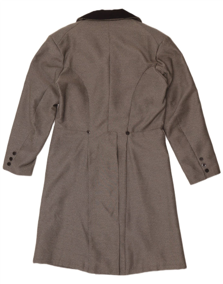 Frontier Classics Mens Overcoat UK 38 Medium Grey Polyester