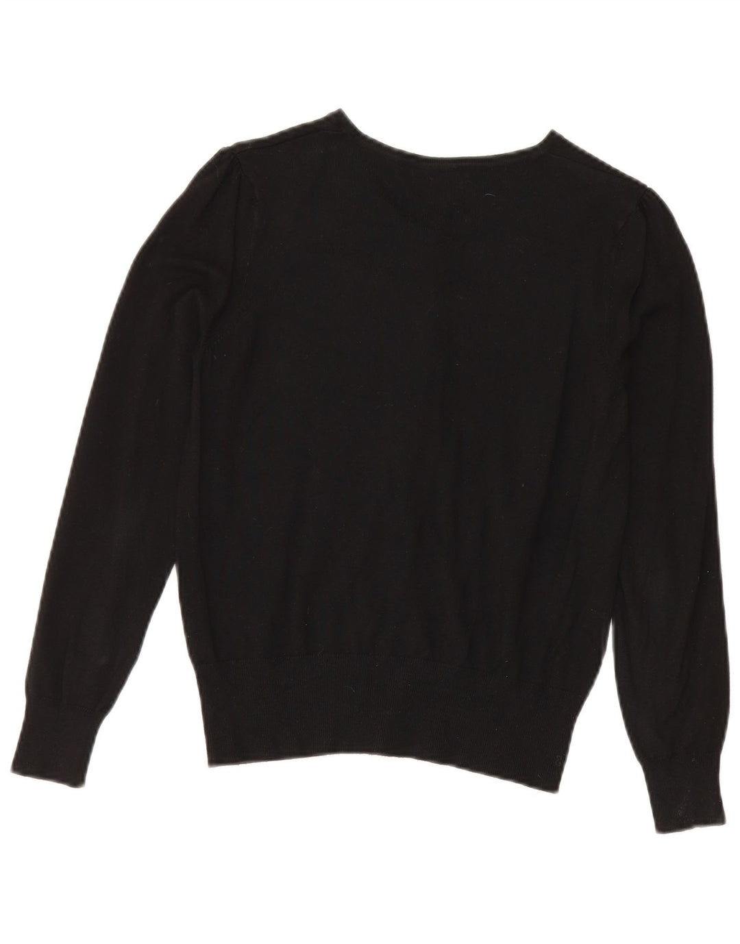 Marks & Spencer Womens Cardigan Sweater UK 10 Small Black
