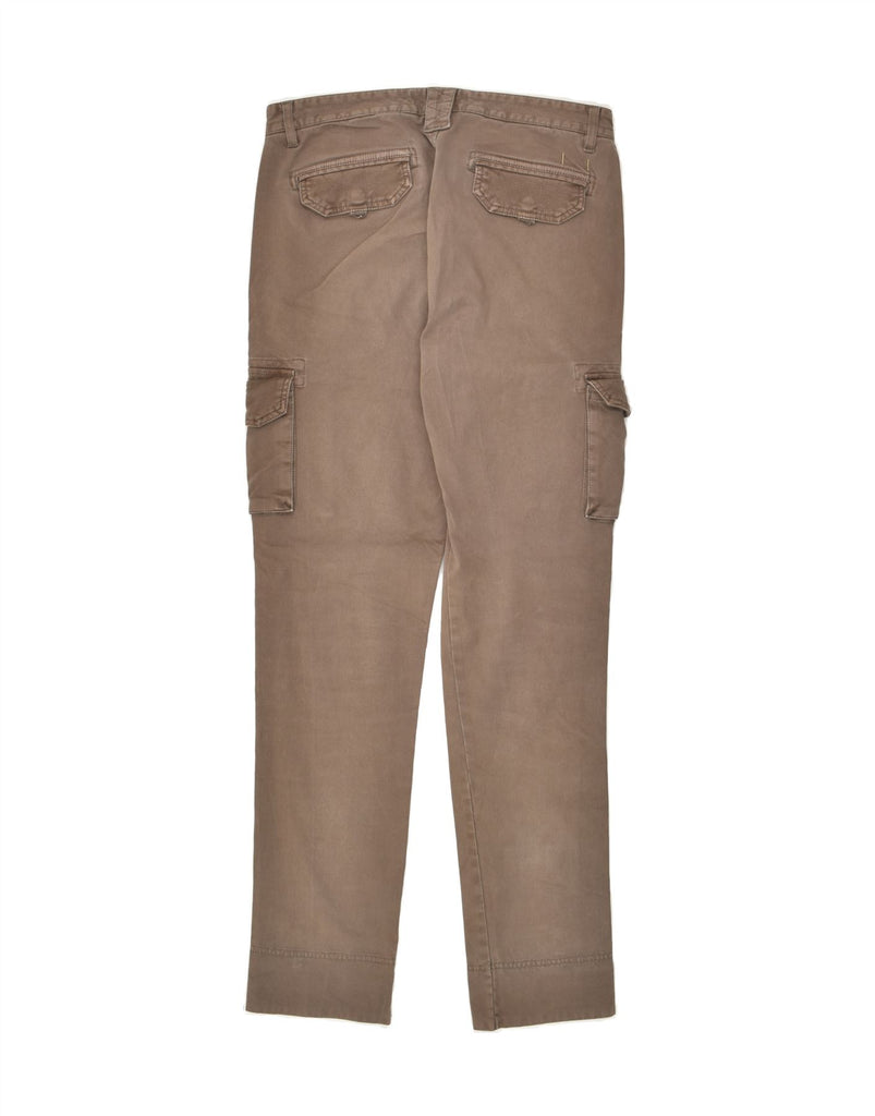 MARVILLE Mens Slim Fit Cargo Trousers W32 L32 Brown Cotton Vintage Marville and Second-Hand Marville from Messina Hembry 