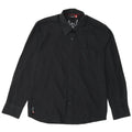 Quiksilver Mens Graphic Shirt Small Black Polyester