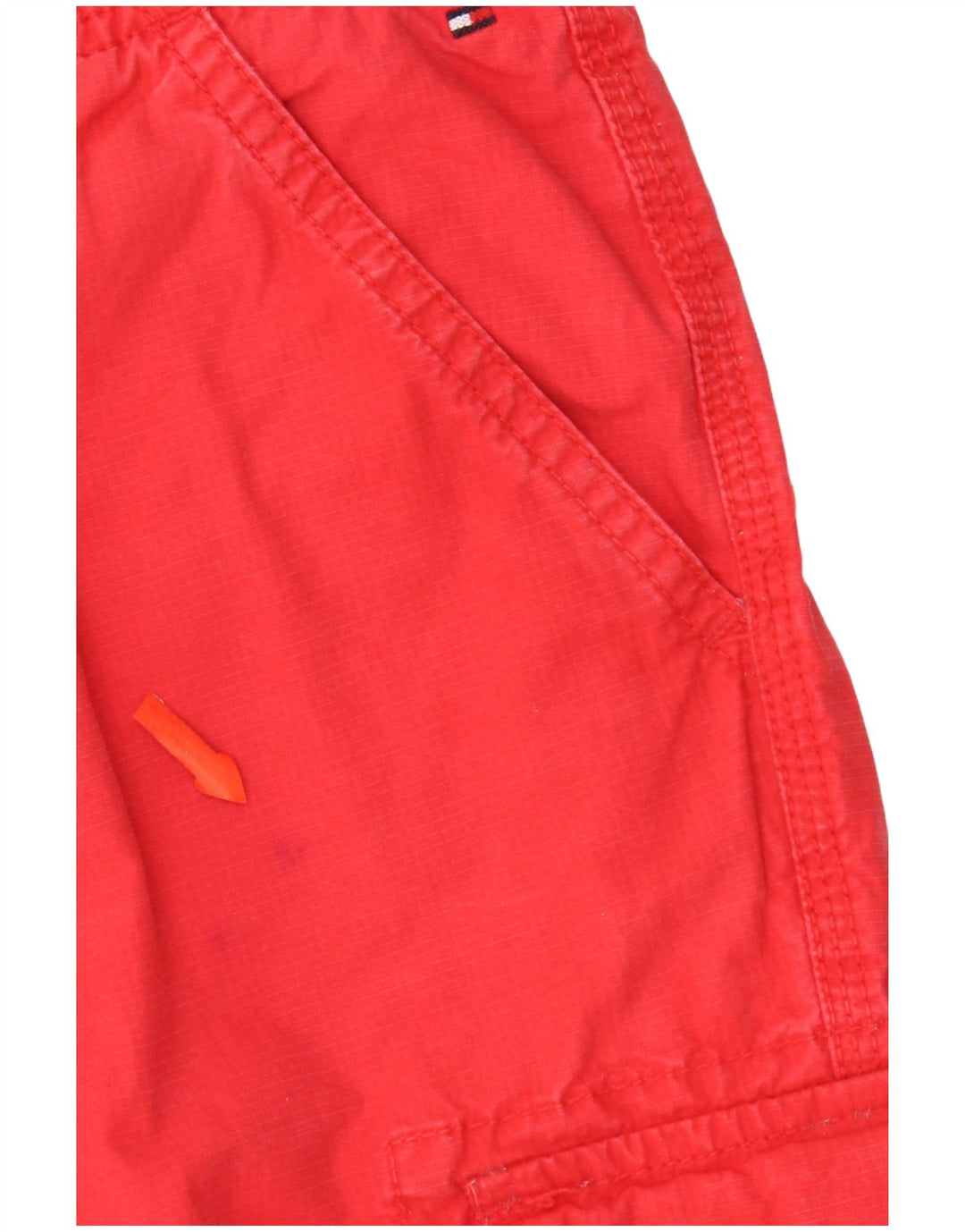 Tommy Hilfiger Boys Cargo Shorts 15-16 Years W32  Red Cotton