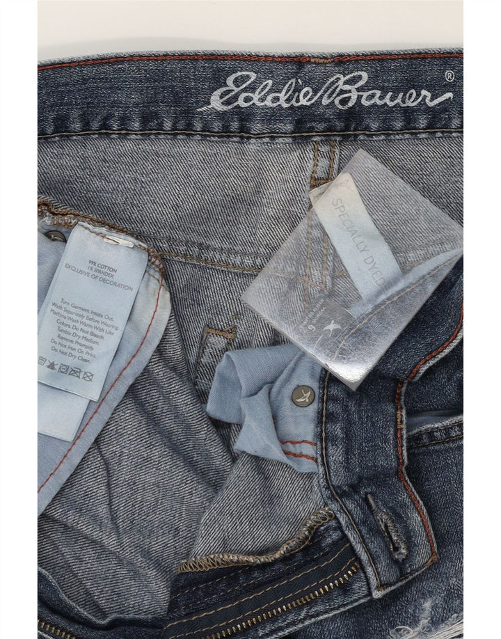 EDDIE BAUER Womens Boyfriend Slim Jeans US 6 Medium W32 L29 Blue Vintage Eddie Bauer and Second-Hand Eddie Bauer from Messina Hembry 