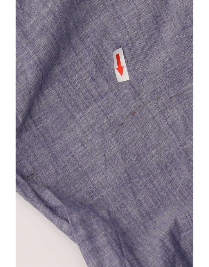 SIVIGLIA Womens Long Sleeve Regular Fit Shirt IT 42 Medium Blue Colourblock