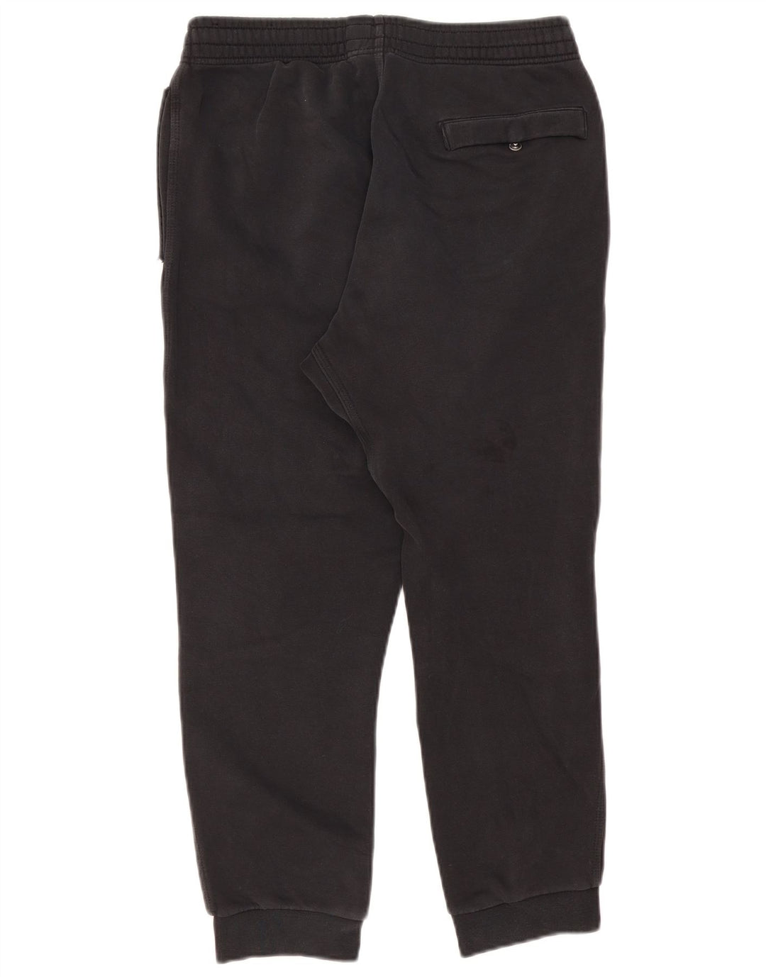 Nike Womens Tracksuit Trousers Joggers UK 14 Medium Black Cotton