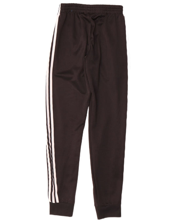 Adidas Mens Tracksuit Trousers Joggers Small Black Polyester
