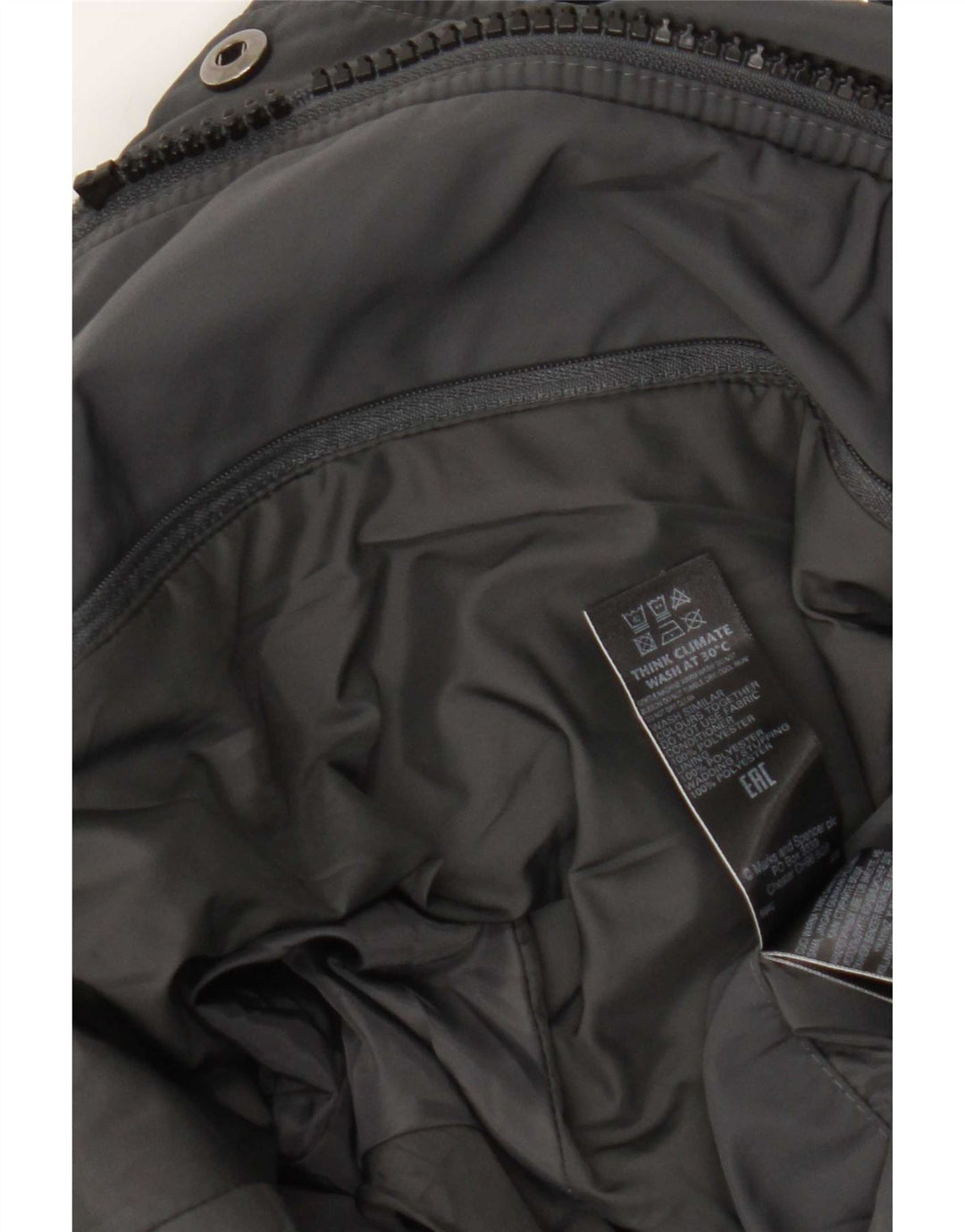 Marks & Spencer Mens Utility Jacket UK 46 3XL Grey Polyester