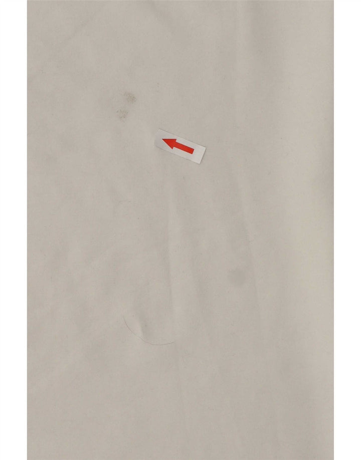 Marlboro Classics Mens Top Long Sleeve Medium White Cotton