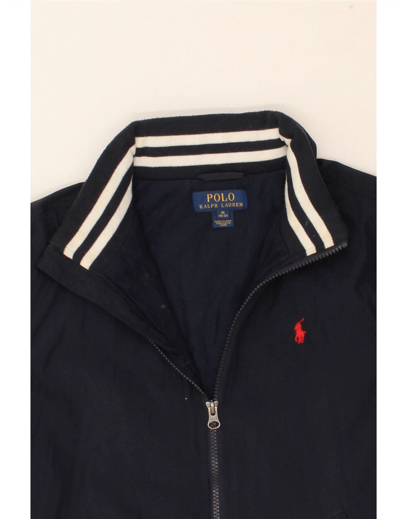 POLO RALPH LAUREN Boys Bomber Jacket 10-11 Years Medium Navy Blue | Vintage Polo Ralph Lauren | Thrift | Second-Hand Polo Ralph Lauren | Used Clothing | Messina Hembry 