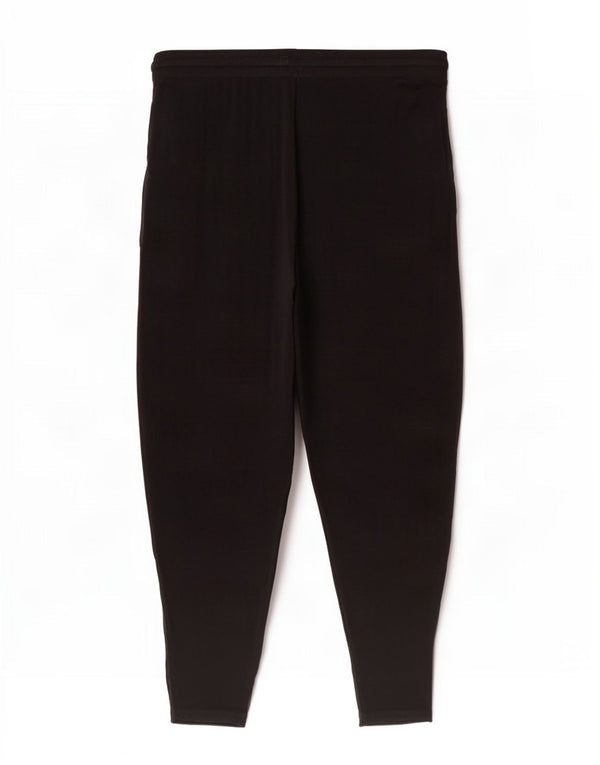 Marks & Spencer Womens Tracksuit Trousers UK 16 Large Black Viscose