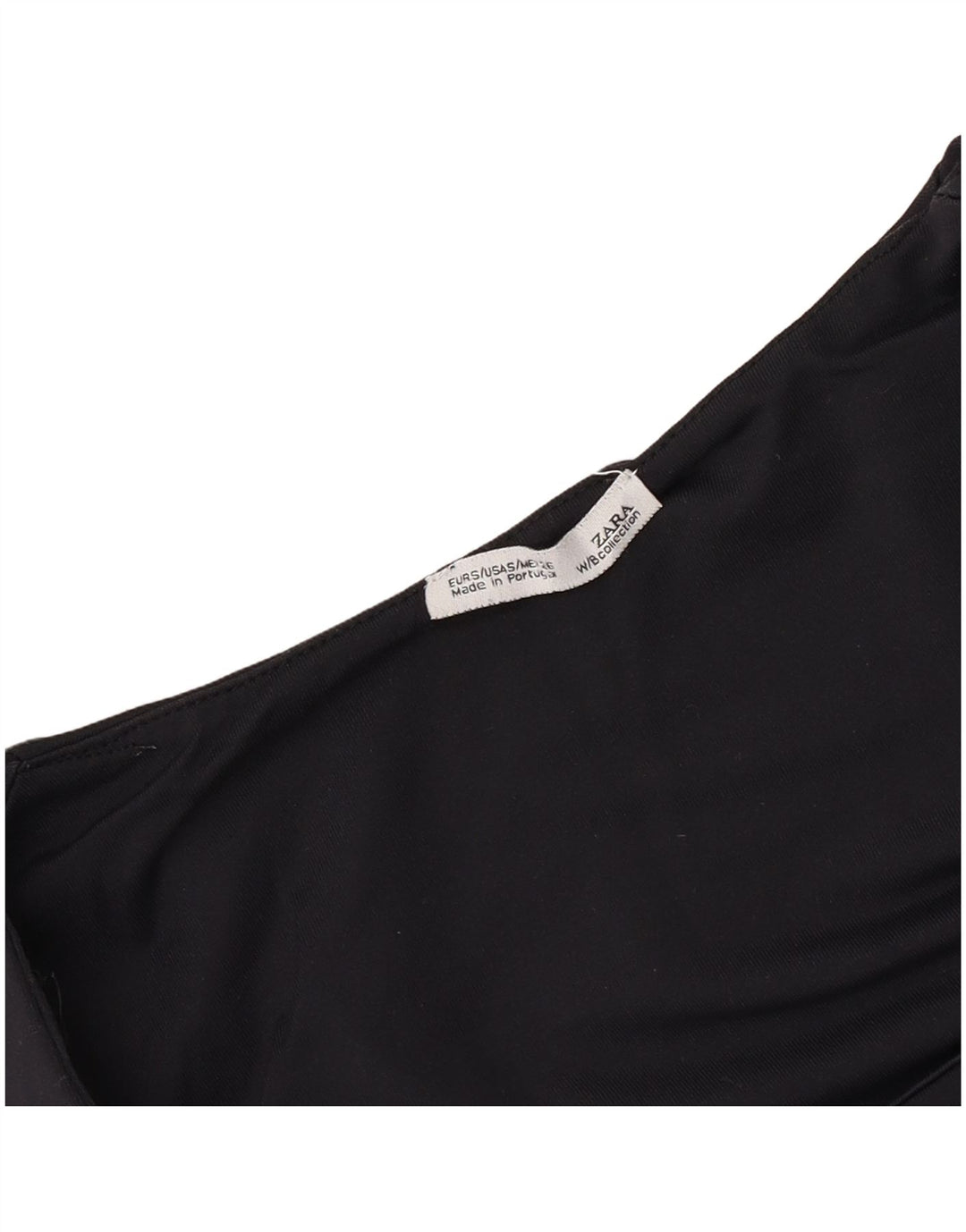 Zara Womens Vest Top UK 8 Small Black