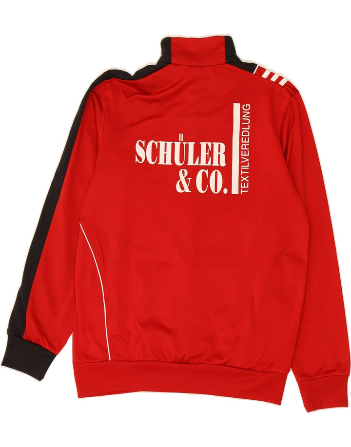 ADIDAS Mens TSV 08 Kulmbach Tracksuit Top Jacket UK 38/40 Medium Red Vintage Adidas and Second-Hand Adidas from Messina Hembry 