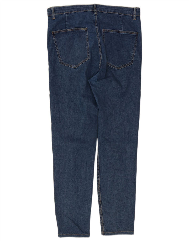 Zara Womens Slim Jeans EU 44 XL W34 L25 Blue