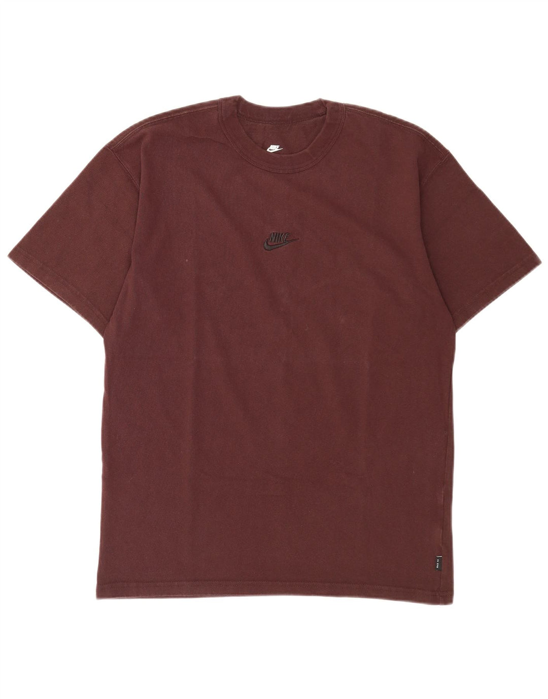 Nike Mens Loose Fit T-Shirt Top Small Brown Cotton