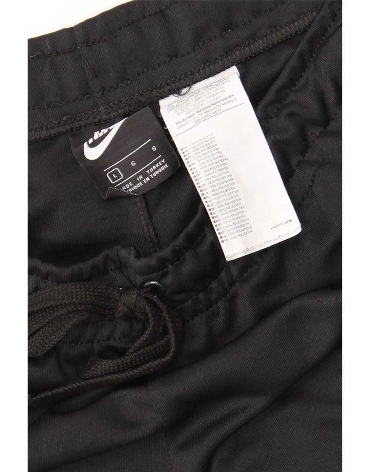 Nike Mens Graphic Sport Shorts Large Black Polyester