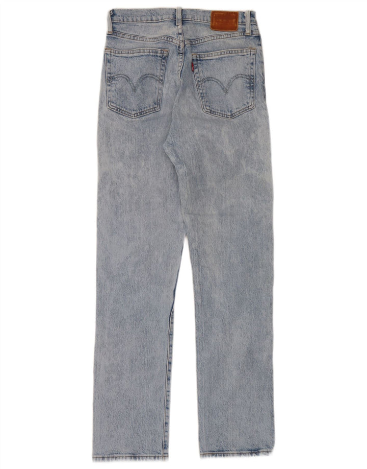 Levi's Womens Slim Jeans W25 L30 Blue Cotton